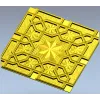 Декоративная 3D панель "Звёздный рельеф" - STL для ЧПУ