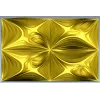 Ornamental Floral Square Panel STL for CNC