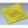 Warped Mosaic Decorative Panel STL