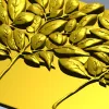 Twin Leaf Decorative Panel STL