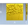 Twin Leaf Decorative Panel STL