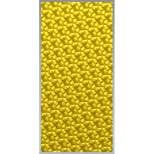 Woven Ribbon Decorative Panel STL for CNC