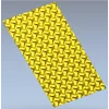 Woven Ribbon Decorative Panel STL for CNC