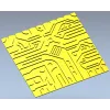 Панель "КиберЛабиринт" - 3D модель STL для ЧПУ