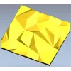 Фасетная декоративная панель - 3D модель STL для ЧПУ