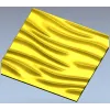 Волнообразная декоративная панель - 3D модель STL для ЧПУ