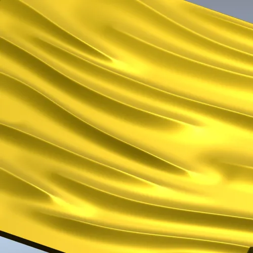 Волнообразная декоративная панель - 3D модель STL для ЧПУ
