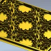 Декоративная панель STL "Солнечные розетки" - 3D модель для ЧПУ