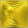 Radiant Wave Square Panel STL for CNC