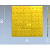 Stud Mosaic Relief Panel STL for CNC