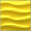 Undulating Wave Decorative Panel STL