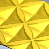 Квадратная 3D панель "Лотос-модуль" - stl для ЧПУ