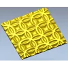 Petal Mosaic Decorative Panel STL