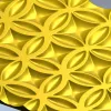 Petal Mosaic Decorative Panel STL