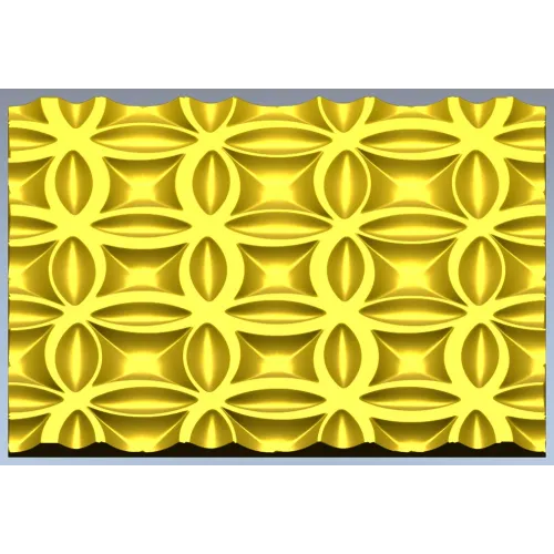 Petal Mosaic Decorative Panel STL