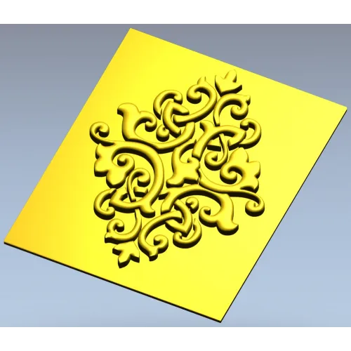 Arabesque Diamond Relief Panel STL