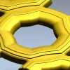 Helios Rosette - high-relief STL 3D model for CNC carving
