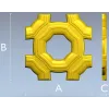 Helios Rosette - high-relief STL 3D model for CNC carving
