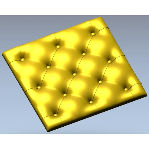 Стеганая декоративная панель Капитоне - 3D модель STL для ЧПУ