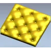 Стеганая декоративная панель Капитоне - 3D модель STL для ЧПУ