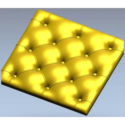 Стеганая декоративная панель Капитоне - 3D модель STL для ЧПУ