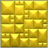 Quilted Cube Panel - 3D STL relief for CNC