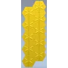 HexaFlora decorative hex panel - STL 3D model for CNC
