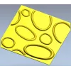 Панель "Органические овалы" - 3D модель STL для ЧПУ