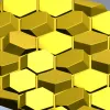Hexagonal Honeycomb Relief Panel - STL 3D Model for CNC
