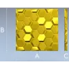 Hexagonal Honeycomb Relief Panel - STL 3D Model for CNC