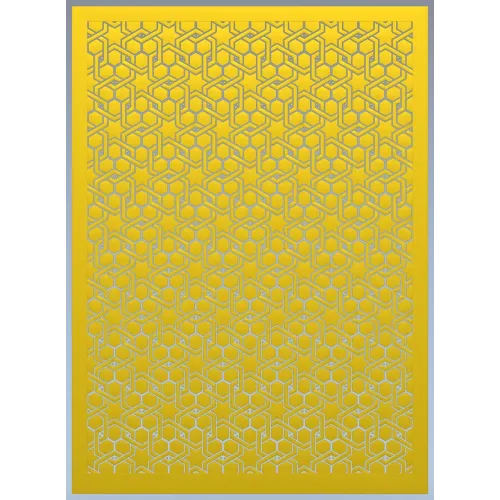 Isometric Cube Lattice Panel - STL 3D model for CNC router
