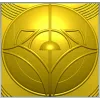Tulip Medallion Panel STL for CNC milling