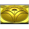 Tulip Medallion Panel STL for CNC milling