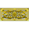 Seashell Acanthus Decorative Panel STL for CNC