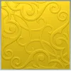 Ornamental Arabesque Square Panel STL for CNC