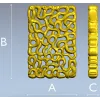 Coral Lace decorative panel - STL 3D model for CNC