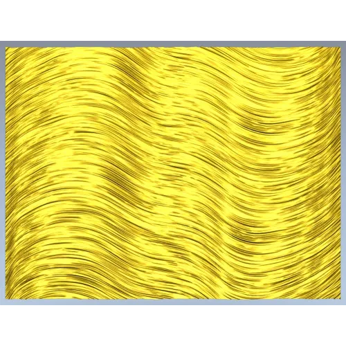 Wavy Grain Decorative Panel STL Model