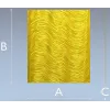 Wavy Grain Decorative Panel STL Model