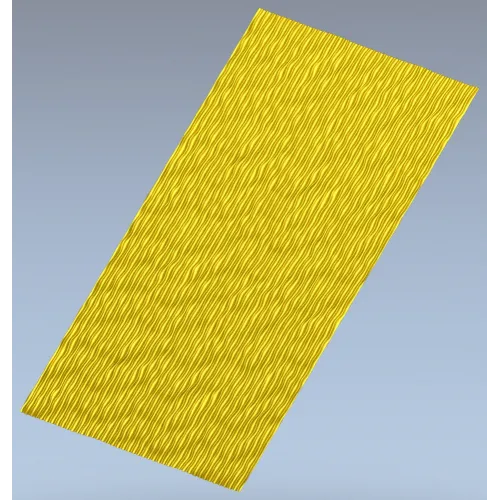 Rippling Wave Panel - STL 3D model for CNC carving