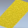 Rippling Wave Panel - STL 3D model for CNC carving
