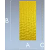 Rippling Wave Panel - STL 3D model for CNC carving