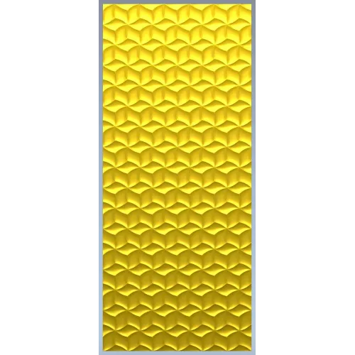 Геометрическая 3D панель "Гео-лепесток" - stl модель для ЧПУ