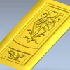 Декоративная панель с вазой - STL файл для ЧПУ