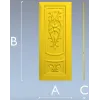 Декоративная панель с вазой - STL файл для ЧПУ