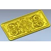 Резная панель с медальоном - 3D модель STL для ЧПУ