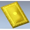 Декоративная панель "Солнечный виток" - 3D модель STL для ЧПУ