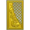 Baroque Lattice & Scroll Decorative Panel STL
