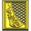 Baroque Lattice & Scroll Decorative Panel STL