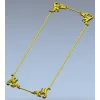 Acanthus Slim Panel - 3D STL model for CNC milling