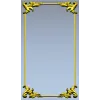Acanthus Slim Panel - 3D STL model for CNC milling